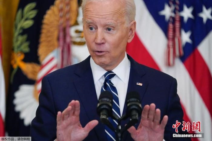 資料圖：美國總統(tǒng)拜登。