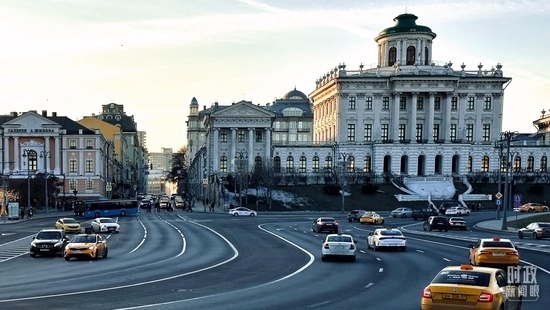  △俄羅斯，莫斯科。（總臺央視記者范一鳴拍攝）