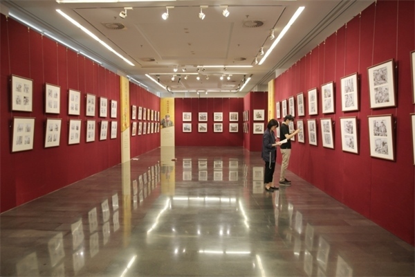 展覽現(xiàn)場。出版社供圖