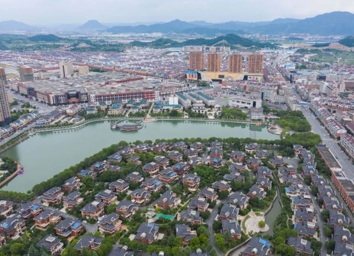 金華東陽(yáng)市花園村 圖源：新華社