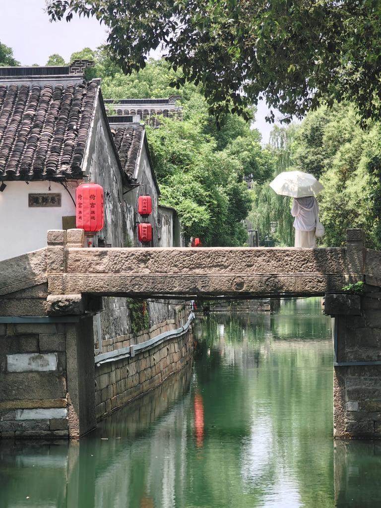 7月6日拍攝的平江歷史文化街區(qū)一景。新華社記者 楊依軍 攝