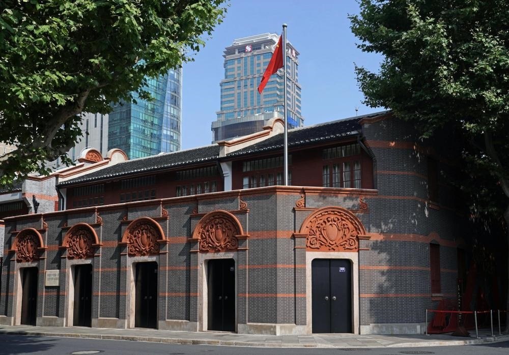2023年6月9日拍攝的中共一大會(huì)址外景。新華社記者 劉穎 攝