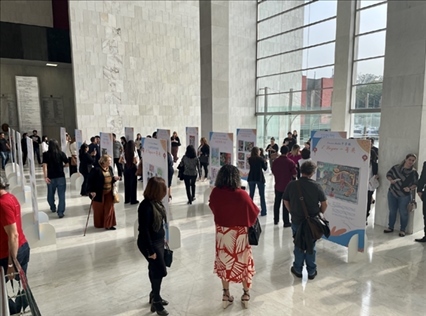 獲獎作品展現(xiàn)場。中國駐圣保羅總領館供圖