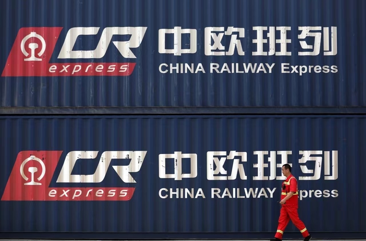 國鐵集團發(fā)布中歐班列全程時刻表成果。國鐵集團供圖