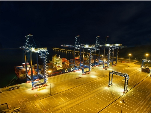 萊基港實行7×24小時裝卸作業(yè)機制。受訪者供圖