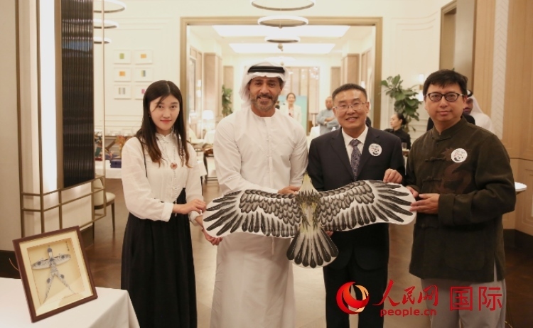 非遺展示。人民網(wǎng) 塔里克·易卜拉欣攝