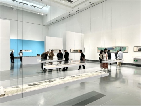 畫展現場。主辦方供圖