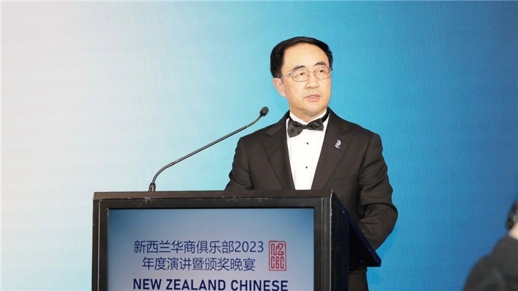 新西蘭華商聯(lián)合總會主席楊健。攝影：張凱