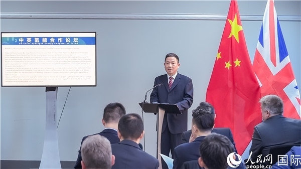 武漢市人大常委會副主任龍良文致辭。人民網(wǎng) 郭錦標攝