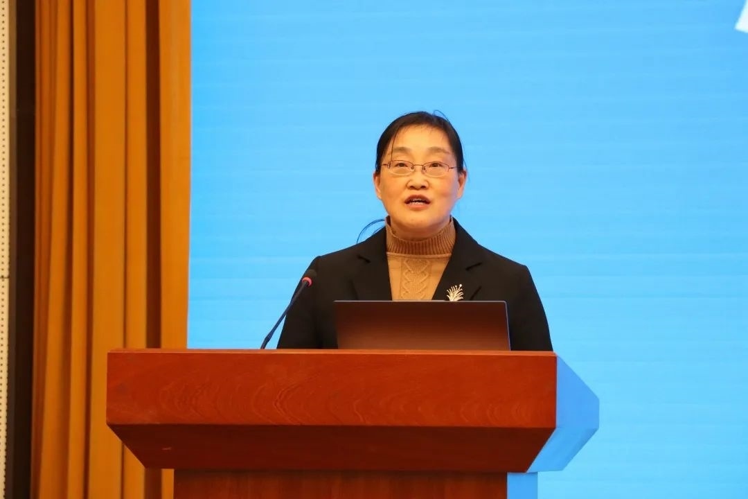 浙江省社會科學(xué)界聯(lián)合會黨組成員、秘書長劉東致辭。主辦方供圖