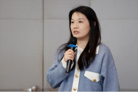 人民在線產(chǎn)品研發(fā)部主任、人民版權(quán)負責人劉曉曈發(fā)言