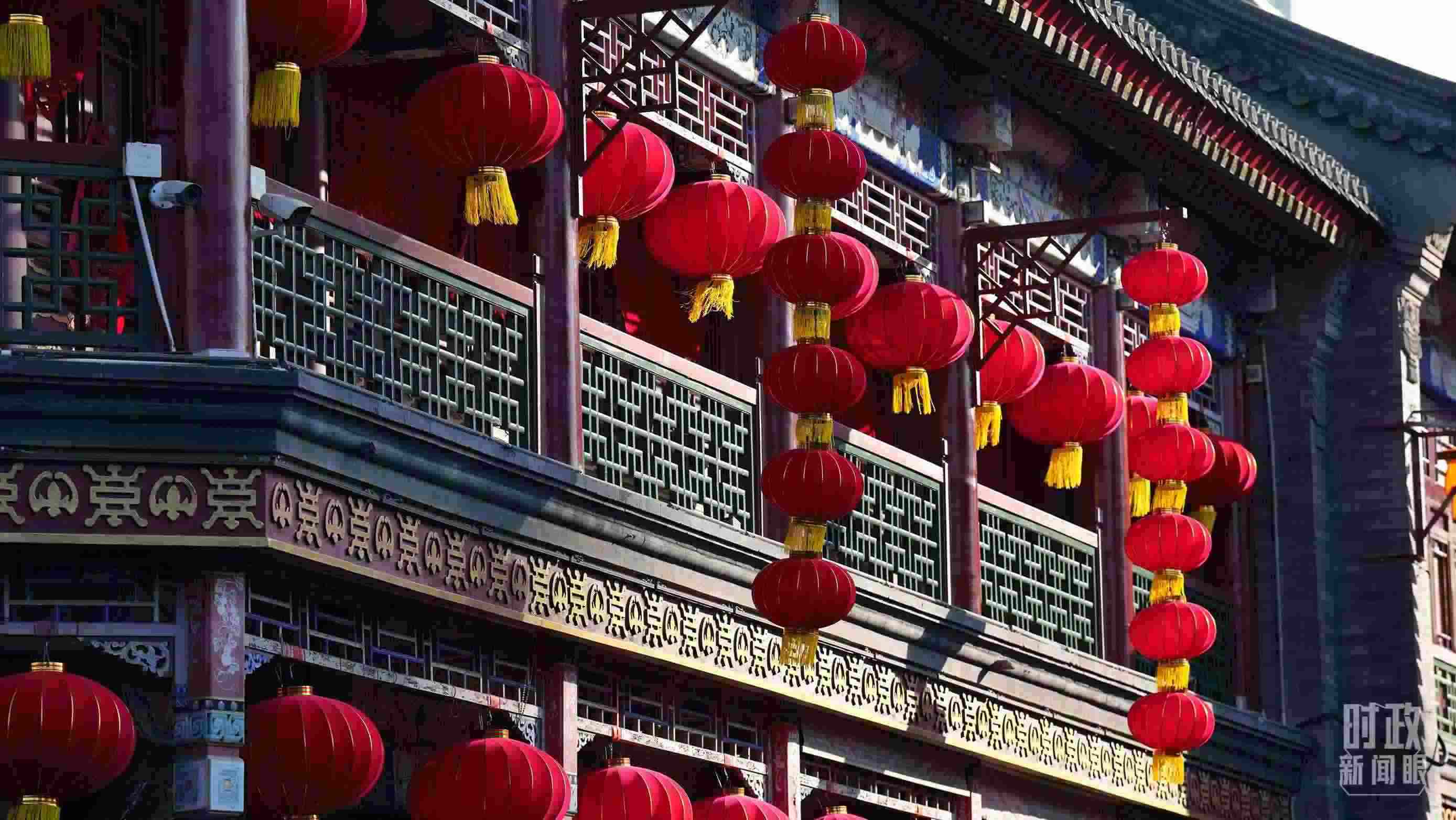 △天津古文化街。（總臺國廣記者李晉拍攝）