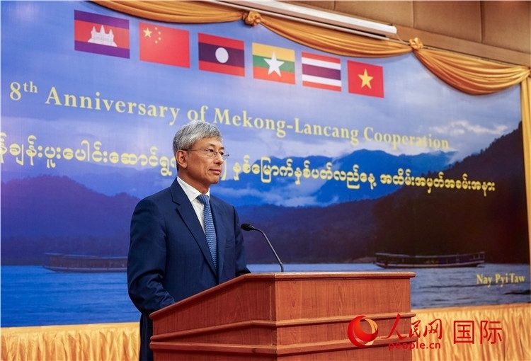 陳海大使致辭。人民網(wǎng)記者 謝佳君攝