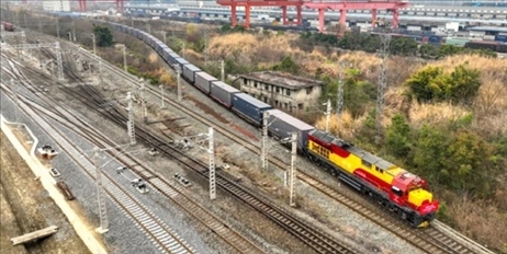 全國鐵路實(shí)行新的貨物列車運(yùn)行圖。國鐵集團(tuán)供圖