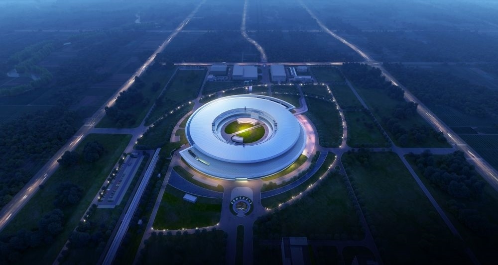 這是合肥先進(jìn)光源效果圖。