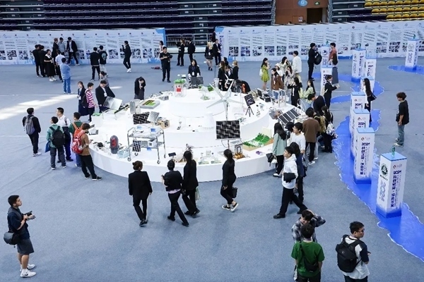 入圍決賽作品成果展。北京建筑大學供圖