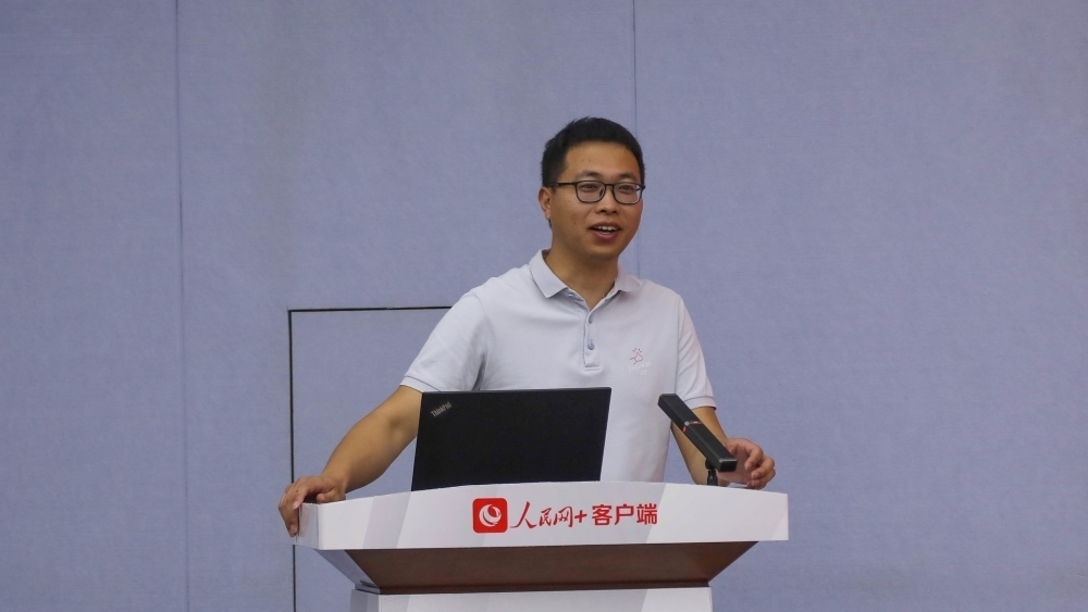 全國五一勞動獎?wù)芦@得者、90后工程師龍茂輝作主題宣講日照職業(yè)技術(shù)學(xué)院供圖