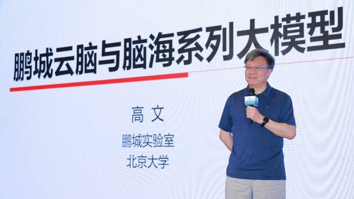 高文院士做大會(huì)特邀報(bào)告。主辦方供圖
