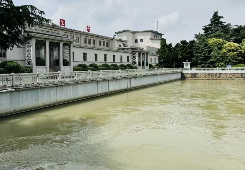 江都水利樞紐。受訪對象供圖