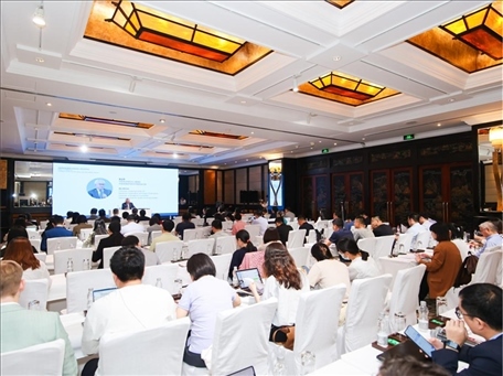 7月11日，由華陽海洋研究中心、中國南海研究院、中國國際法學會聯(lián)合撰寫的《南海仲裁案裁決再批駁》報告在北京發(fā)布。華陽海洋研究中心供圖