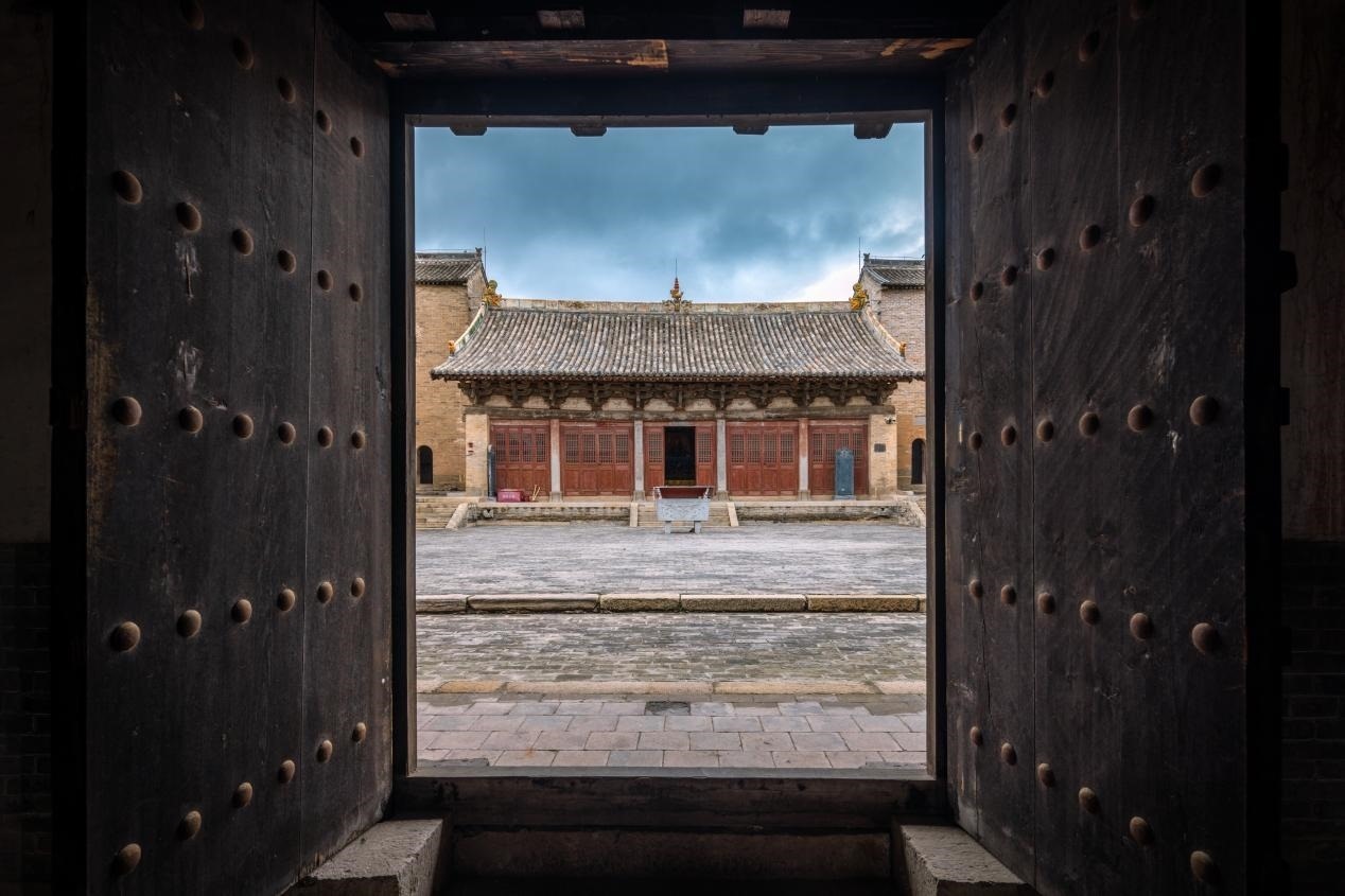 高平市崇明寺一角。蘇唐詩攝