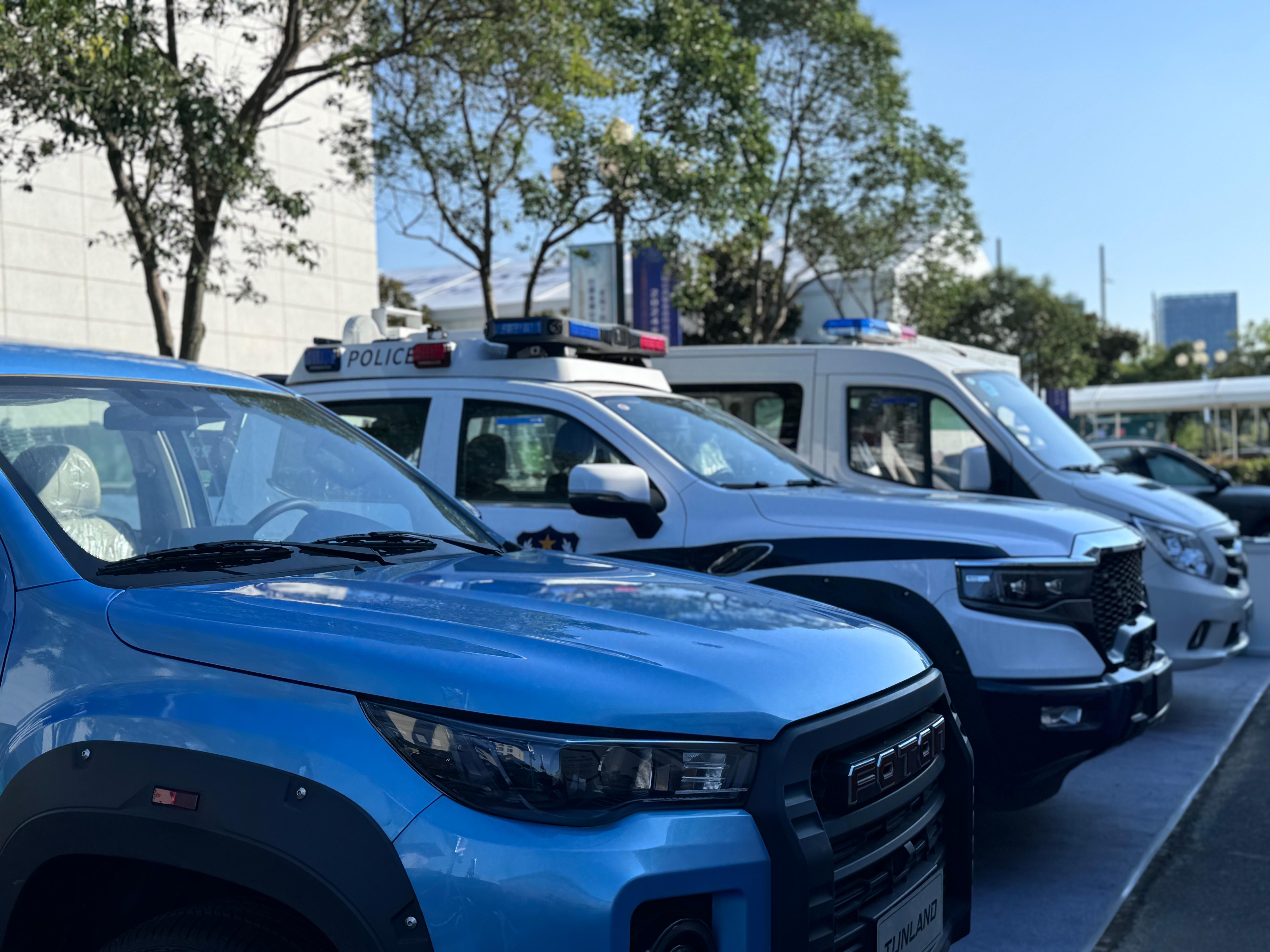 公共安全科技裝備展（連云港）現(xiàn)場(chǎng)。人民網(wǎng)記者 郝萍攝