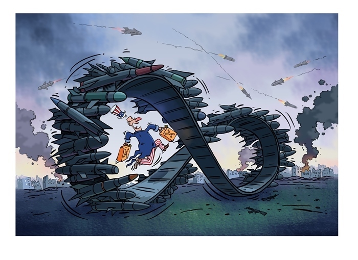 漫畫作者：馬宏亮（人民網(wǎng)版權(quán)圖片，未經(jīng)授權(quán)請(qǐng)勿轉(zhuǎn)載。）