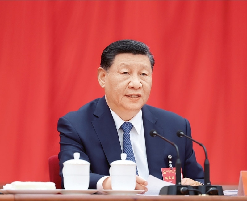 中國(guó)共產(chǎn)黨第二十屆中央委員會(huì)第三次全體會(huì)議，于2024年7月15日至18日在北京舉行。中央委員會(huì)總書記習(xí)近平作重要講話。 新華社記者 鞠鵬/攝