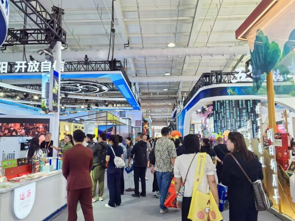 圖為2024年服貿(mào)會(huì)展區(qū)現(xiàn)場(chǎng)。 新華社記者 魏玉坤 攝