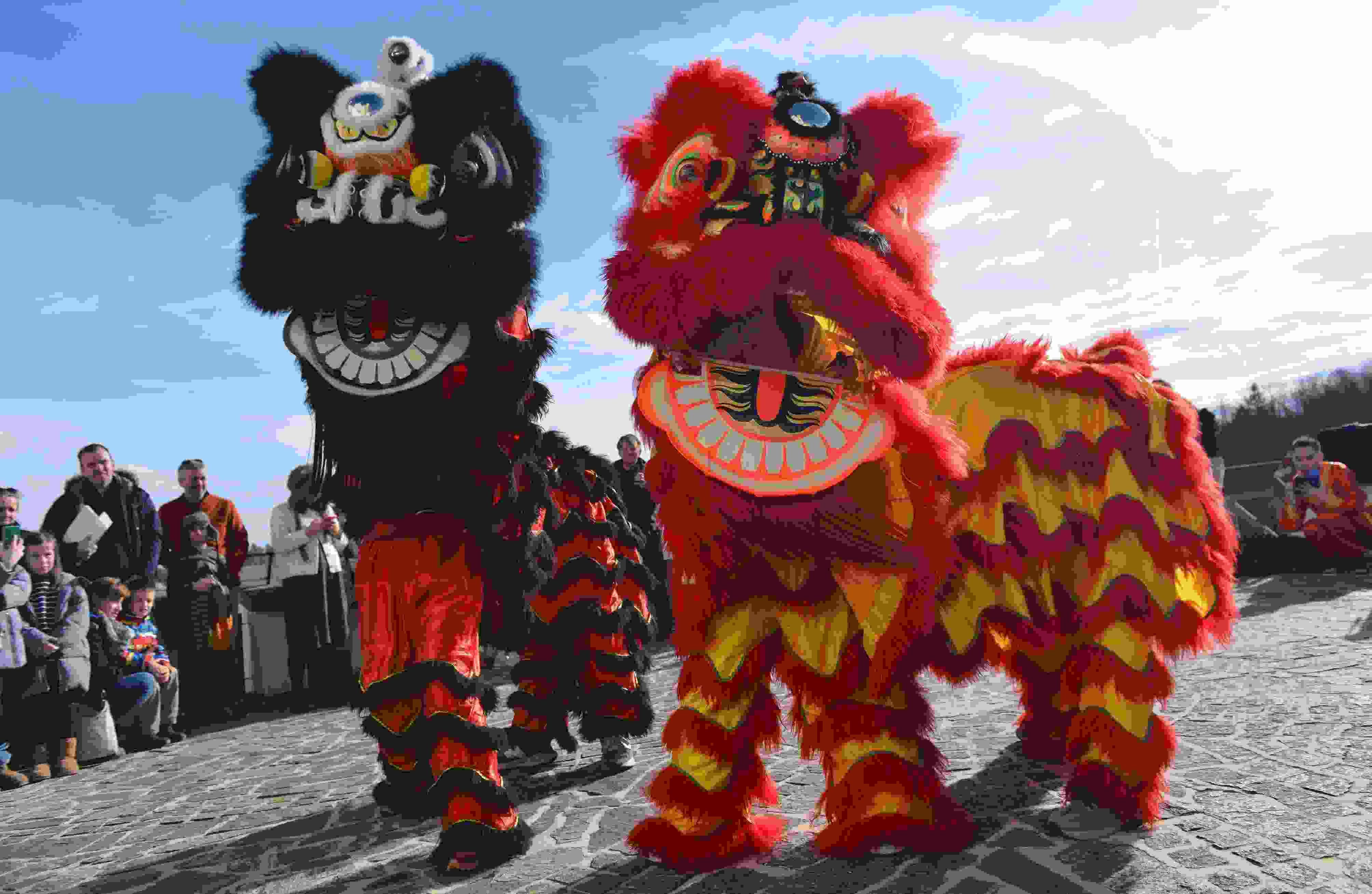 △當(dāng)?shù)貢r(shí)間2024年2月4日，克羅地亞克拉皮納，薩格勒布大學(xué)孔子學(xué)院舉辦一系列活動(dòng)，迎接中國(guó)農(nóng)歷龍年春節(jié)。