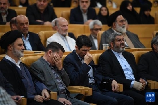 這是10月7日在伊朗首都德黑蘭拍攝的第七屆聲援巴勒斯坦兒童和青少年國(guó)際會(huì)議現(xiàn)場(chǎng)。新華社記者 沙達(dá)提 攝