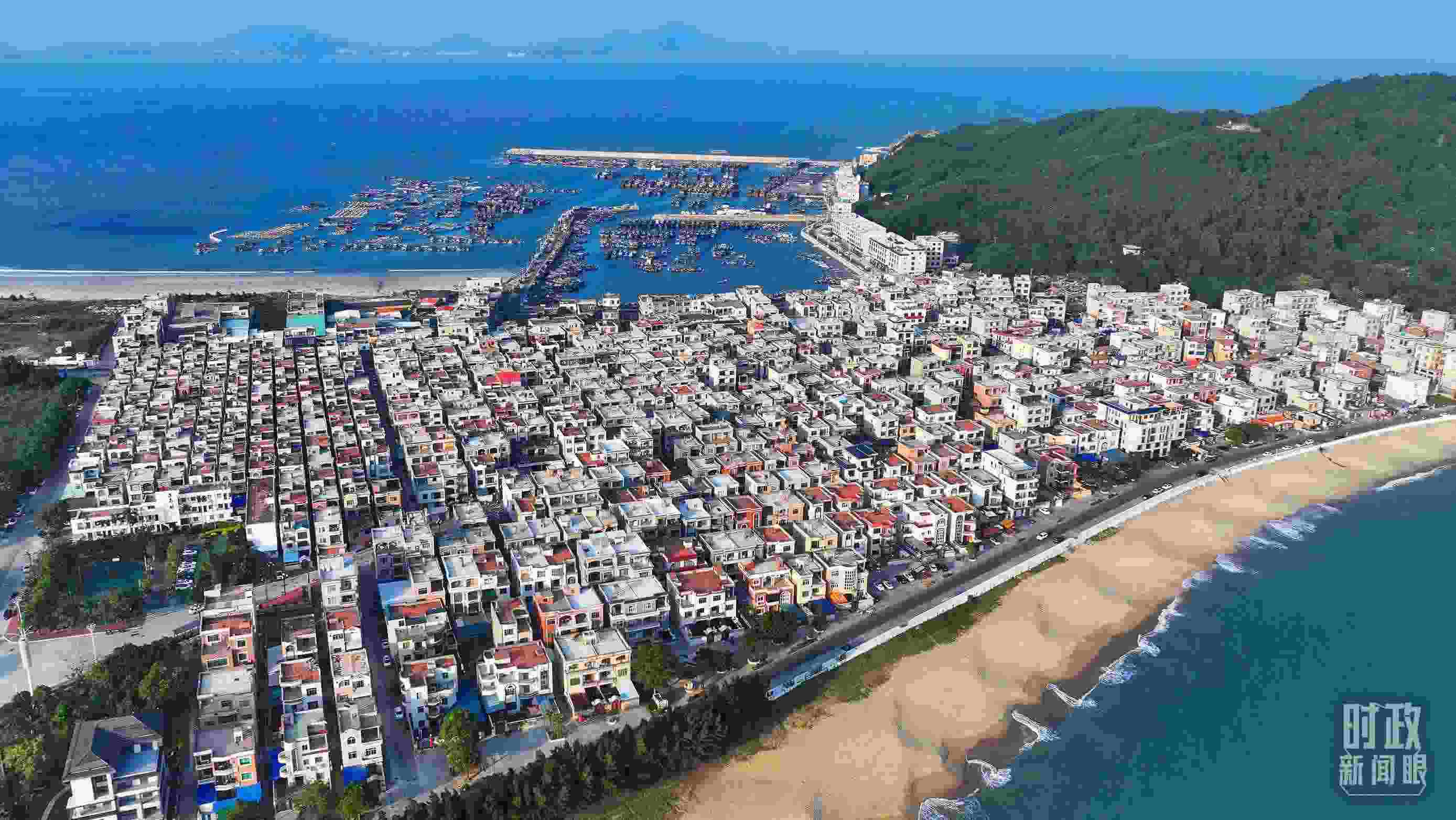 △澳角村。（總臺記者李鵬沖拍攝）