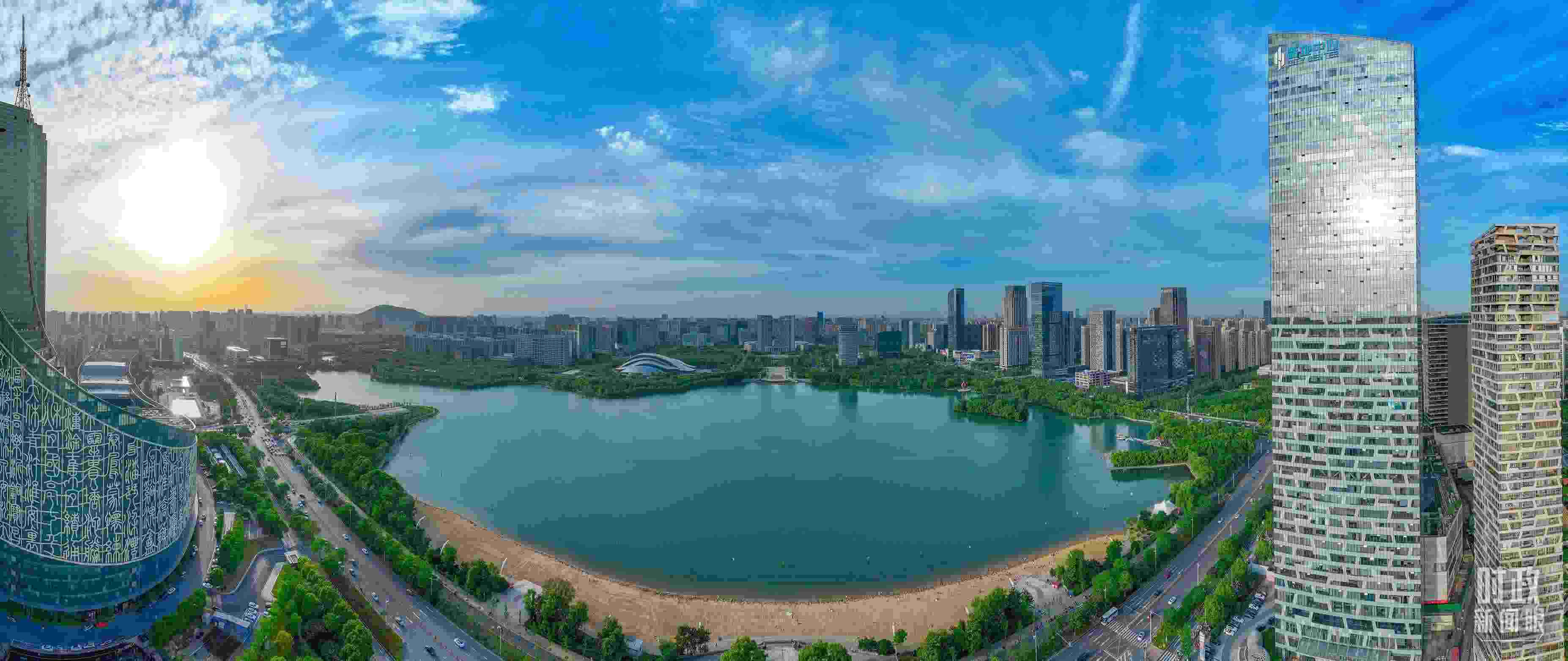 △安徽省合肥市。（合肥市蜀山區(qū)融媒體中心葛慶釗供圖）
