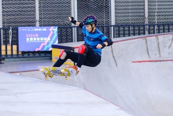 陳燁在比賽中。賽事組委會(huì)供圖