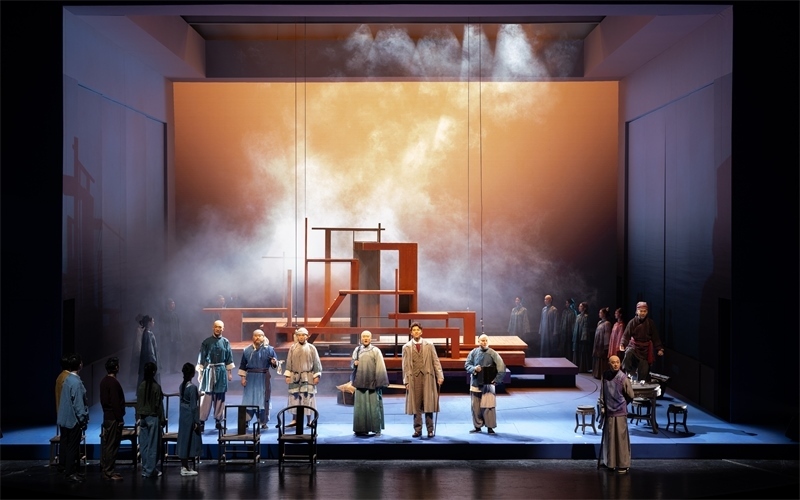 《北上》劇照。中國(guó)國(guó)家話劇院供圖