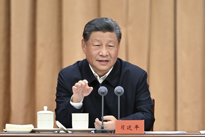 2024年10月29日，習(xí)近平在省部級主要領(lǐng)導(dǎo)干部學(xué)習(xí)貫徹黨的二十屆三中全會(huì)精神專題研討班開班式上發(fā)表重要講話。