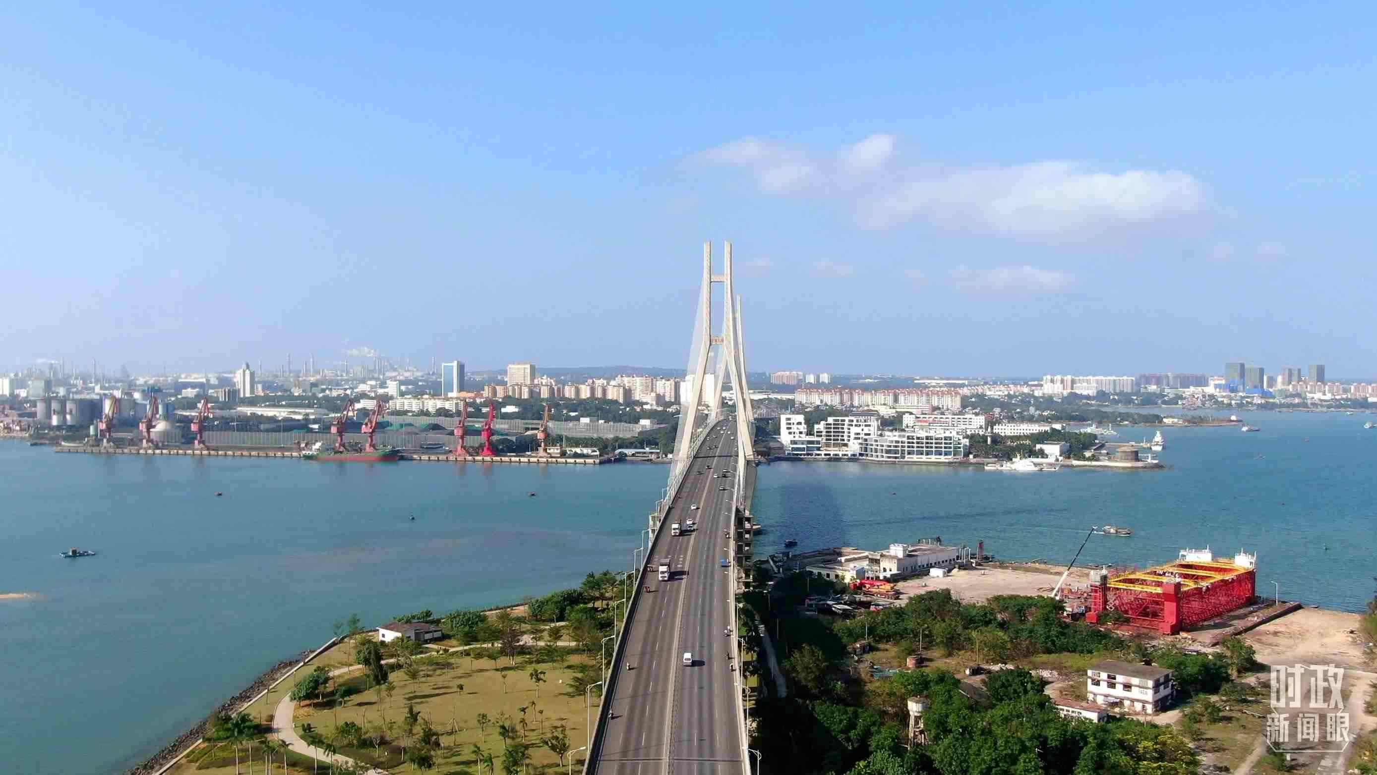 海南洋浦經(jīng)濟(jì)開發(fā)區(qū)。（總臺(tái)記者葉飛提供）