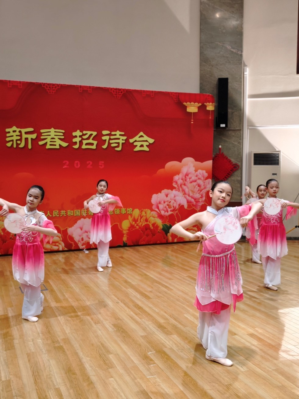 兒童舞蹈表演。中國駐哥德堡總領(lǐng)館供圖