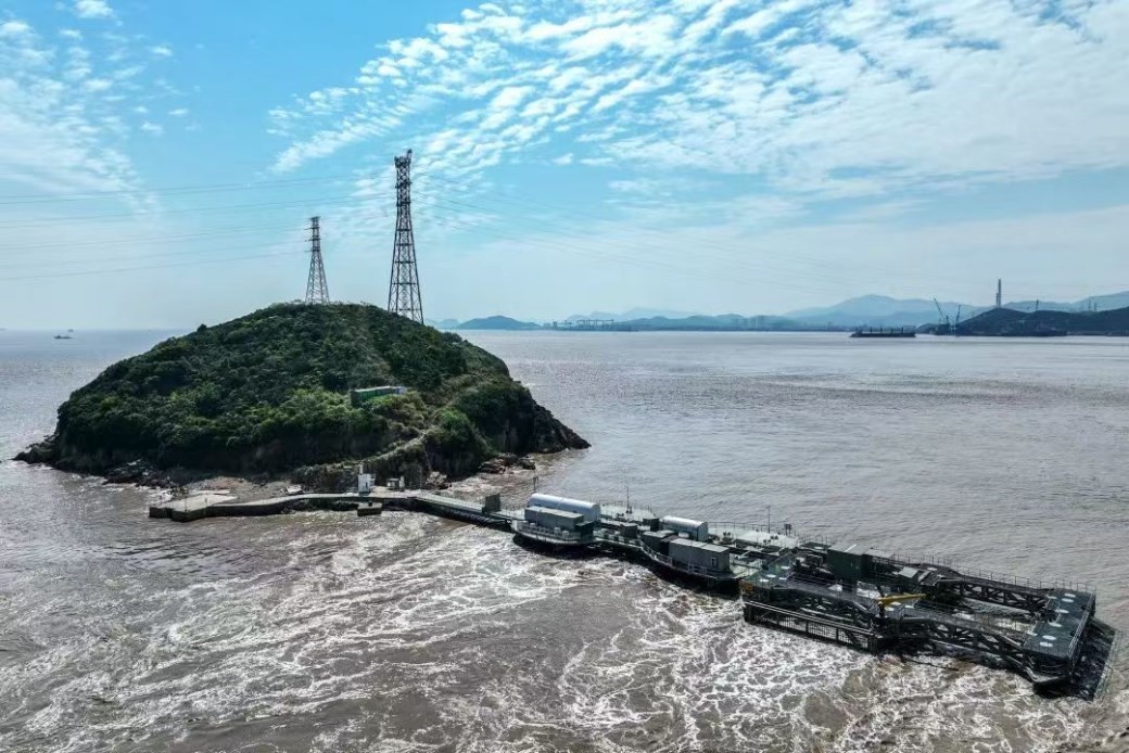 LHD潮流能發(fā)電站。受訪者供圖
