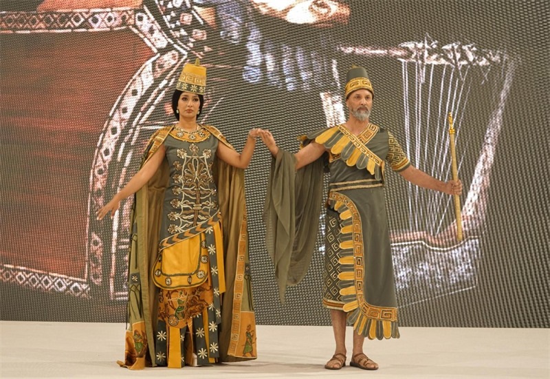 伊拉克時(shí)尚館舉辦的時(shí)裝展。伊拉克時(shí)尚館供圖